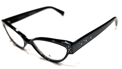 Seraphin LINDSAY 8531 Sm Black Cat Eye Eyeglasses 51-15 140  display picture 3