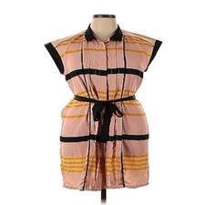 Jason Wu for Target Sleeveless Striped Pleated Sz Medium Dress