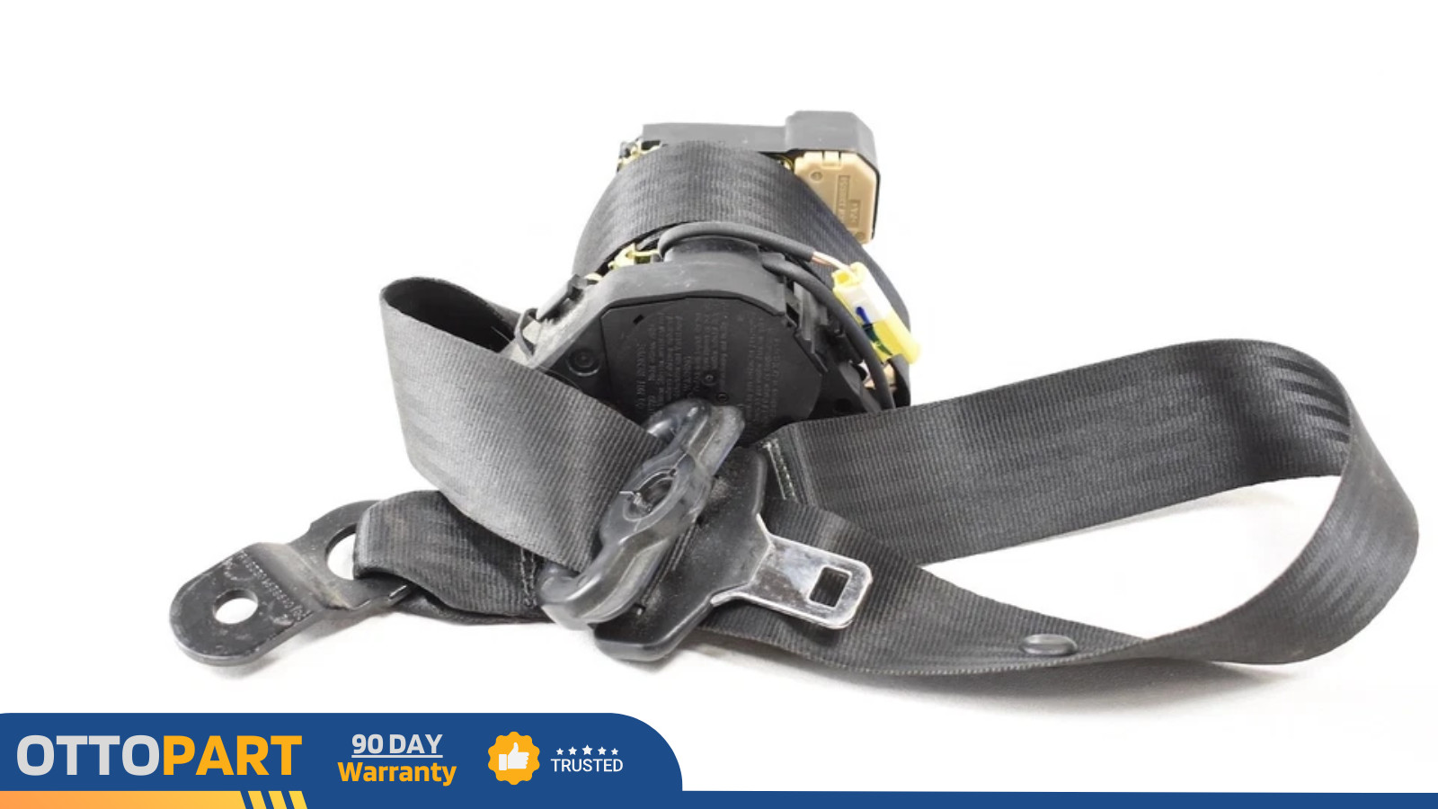 Maserati Quattroporte 2005-2008 Front Right Lower Seat belt Black P/N 9241826