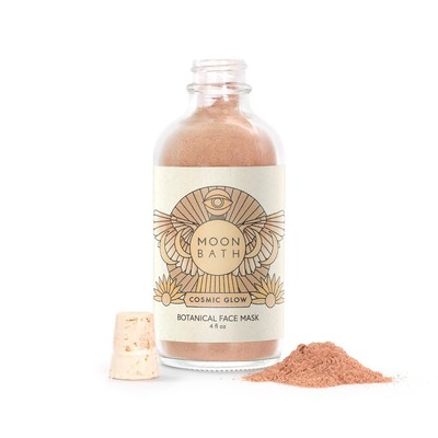 Moon Bath Cosmic Glow Botanical Face Mask | Ayurvedic Facial w/Fine Herbs & C...