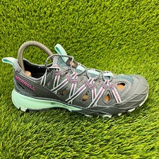 Merrell Choprock Blue Gray Womens Size 6.5 Running Hiking Shoes Sneakers