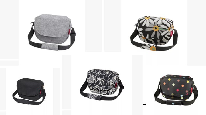 KLICKfix Reisenthel Damen Funbag Lenkertasche Liter ohne