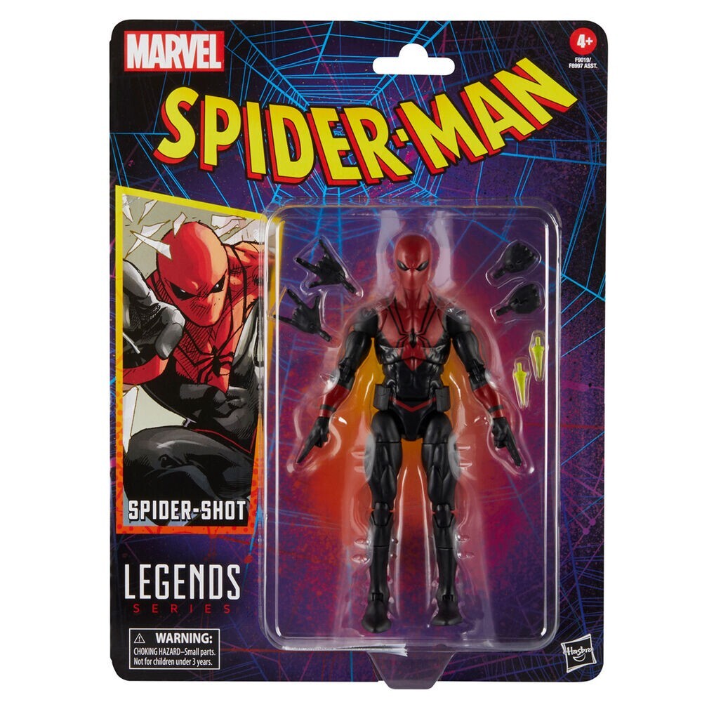 Spiderman Marvel Figurine Spider-Shot 15cm jouet de collection