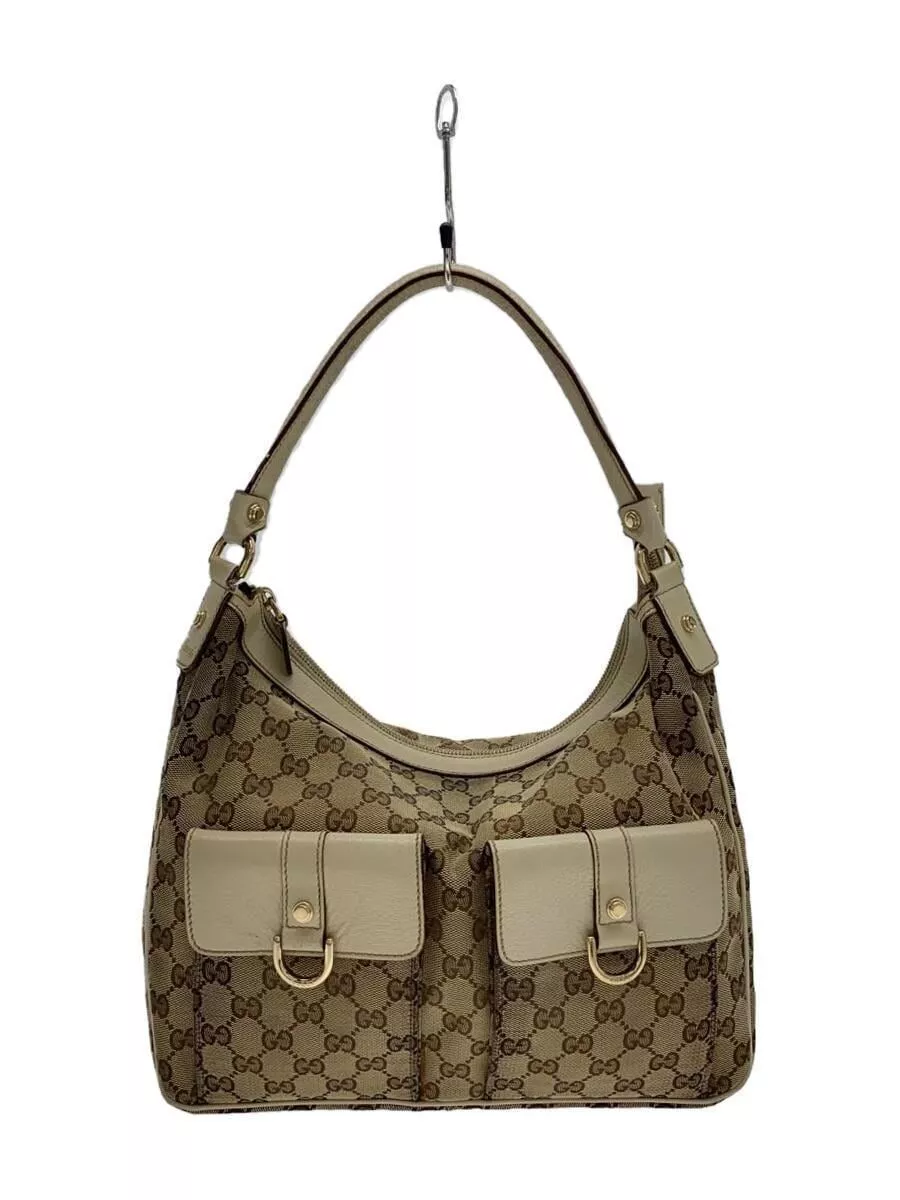 Sac bandoulière GUCCI GG toile marron motif total occasion