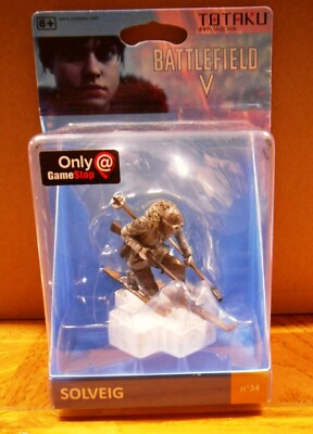TOTAKU N. 34 BATTLEFIELD V Solveig New Sealed Figure Dice EA Game Stop