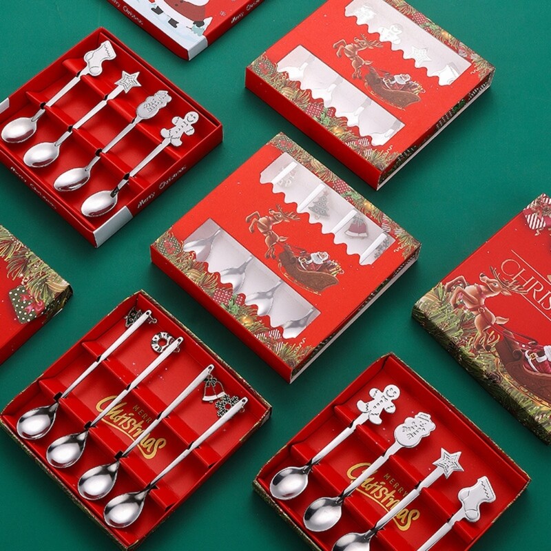 Stainless Steel Coffee Spoons Ice Cream Spoons Soup Spoons Sugar