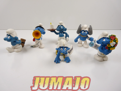 Figurine Schleich Schtroumpf Joueur De Foot - Lot De 1, PVC, Neuf (Jumajo)