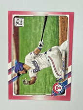 2021 Topps Series 2 JEFF MATHIS Mother's Day Parallel 14/50 #348 Rangers