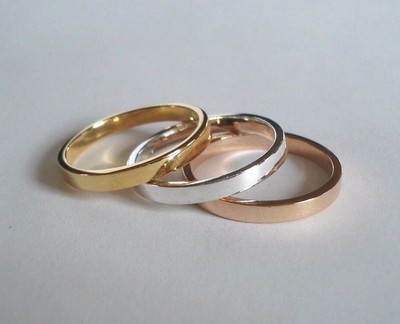 14 SOLID Gold TRADITIONAL BAND OR STACKING