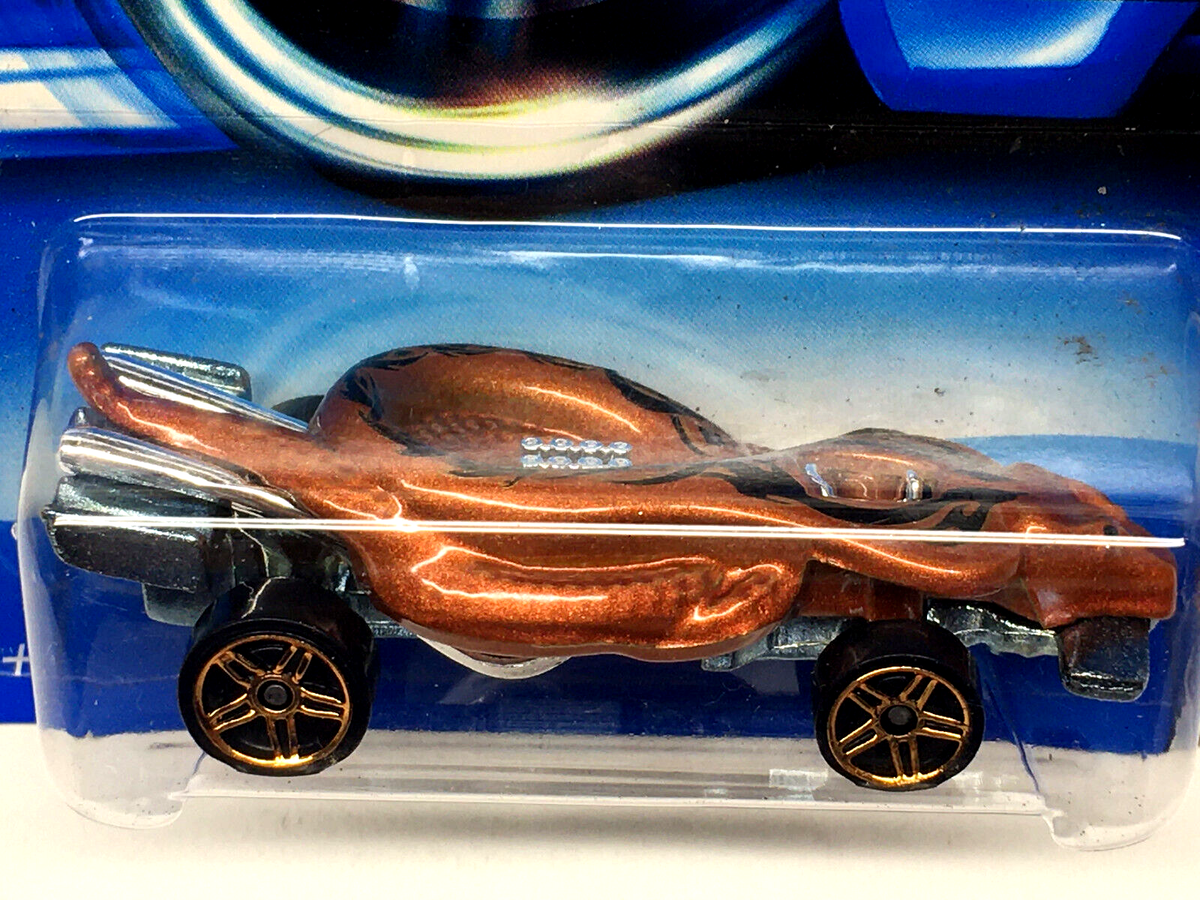 Hot Wheels TURBOA Snake Car (Copper) 2006 Collector #130