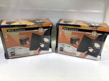 2X Allsop 18 DVD Storage Case Box Set Organizer Shelf Marker Scratch Kit