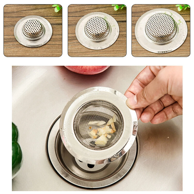 Abflusssieb Haarsieb Ablaufsieb für Badewanne Dusche Waschbecken Küchenspüle - Bild 3 von 4