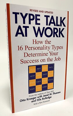 Type Talk at Work by Otto Kroeger & Janet Thuesen *10th Anniversary Edition* New