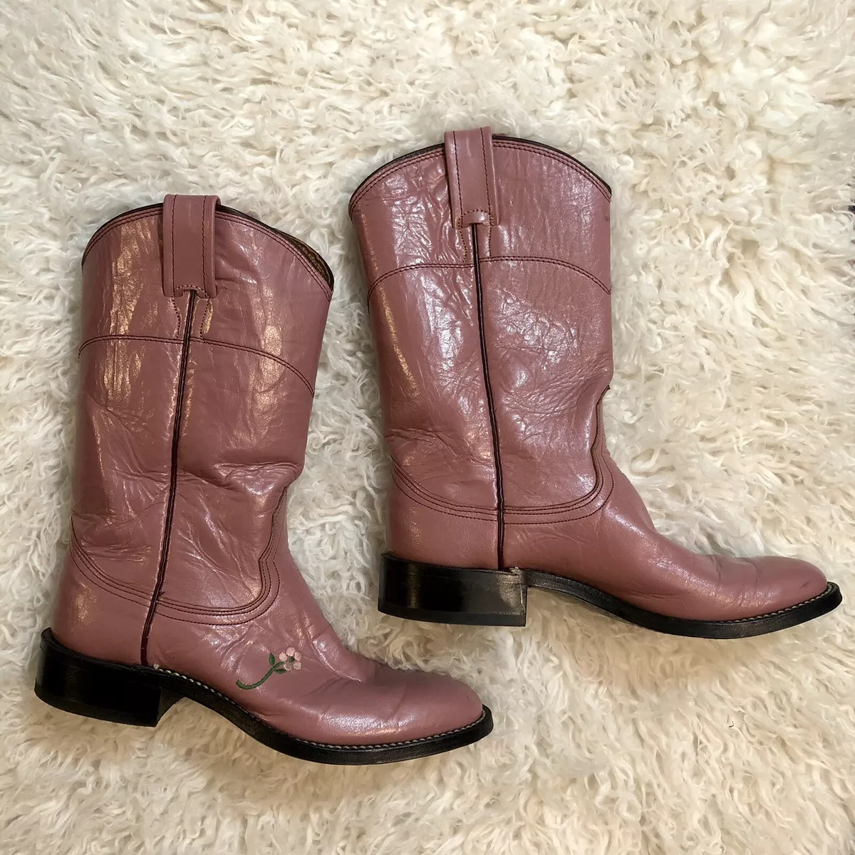 Cowboy boots cheap pink