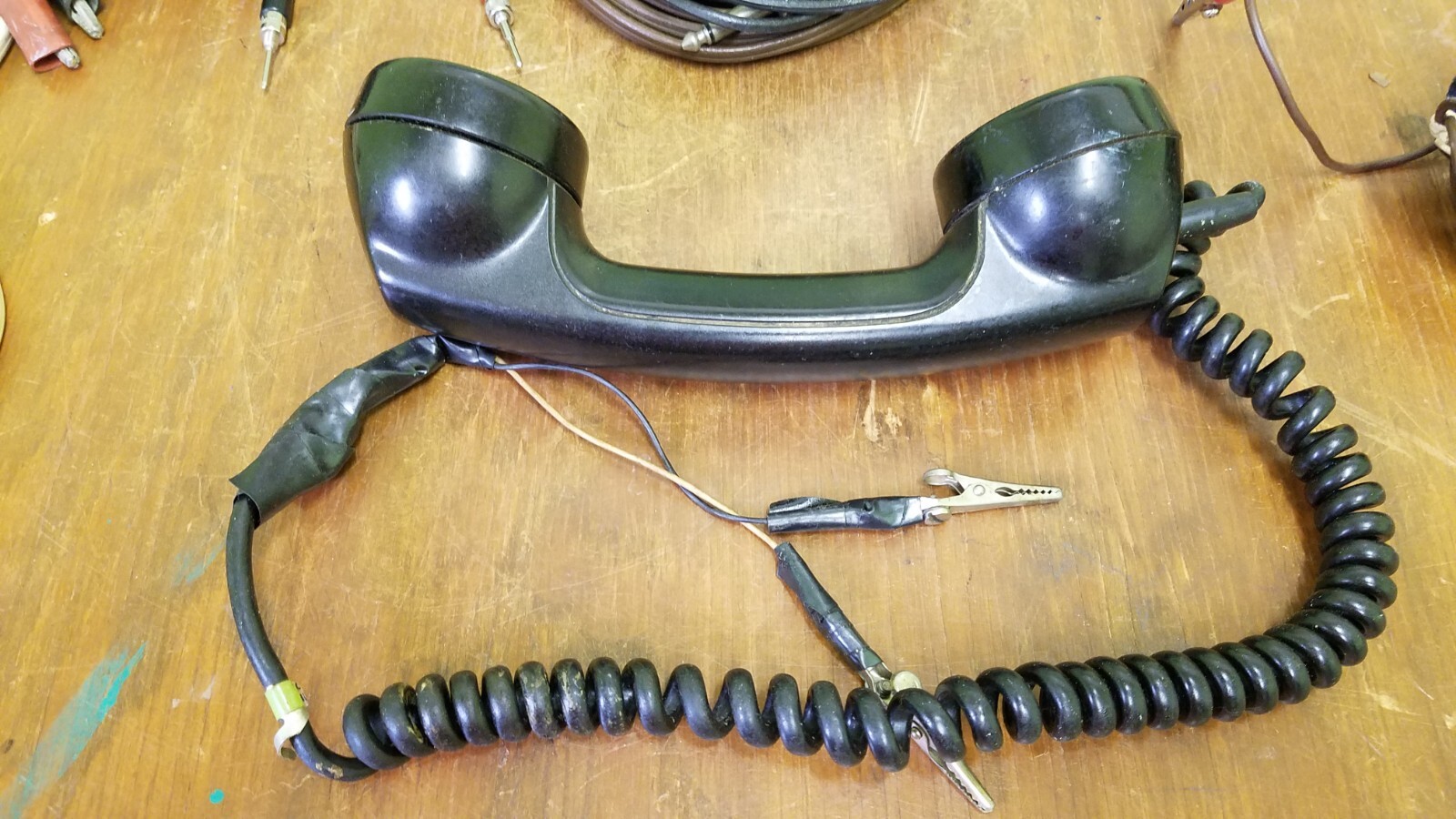 Vintage Telephone Lineman's Repair Kit Headset Line Tester And More eBay