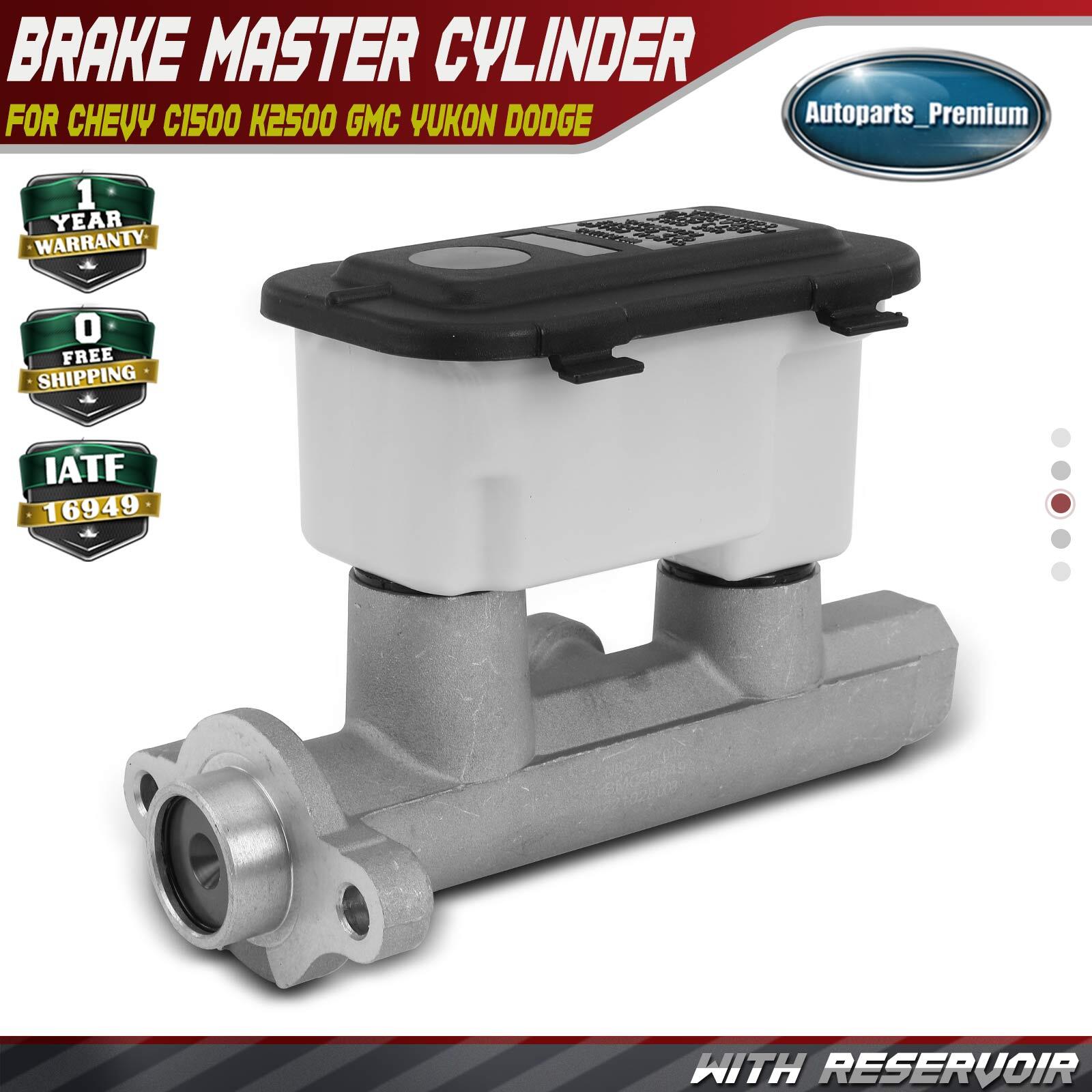 Brake Master Cylinder with Reservoir for Chevy C1500 C2500 K2500 GMC Yukon Dodge