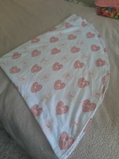 Valentine Arrows and Pink Hearts Tablecloth - 60" Inch Round Tablecloths for ...