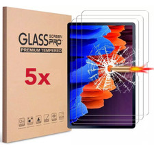 5-Pack Tempered Glass Screen Protector for Samsung Galaxy Tab A7 10.4" 2020 T500