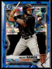2021 Bowman Chrome Sapphire Heliot Ramos San Francisco Giants #BCP-69