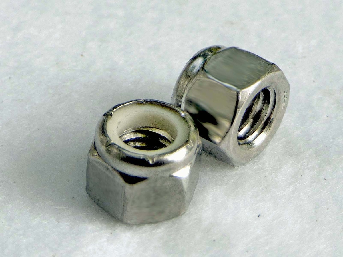 Aluminum Nylon Insert Lock Nuts Lock/Stop/Nyloc Nuts #10-24 QTY 1000