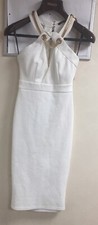 TFNC Midi Dress Colour Ivory Size 8 £19.99