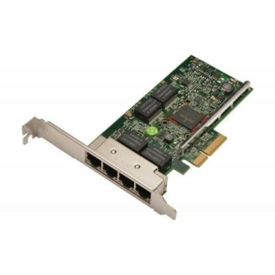 Dell Broadcom 5719 4-Port Gig Ethernet PCI-E 2.0 x4 Netzwerk Adapter Karte KH08P