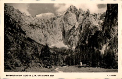 scharitzkehlalm with high göll