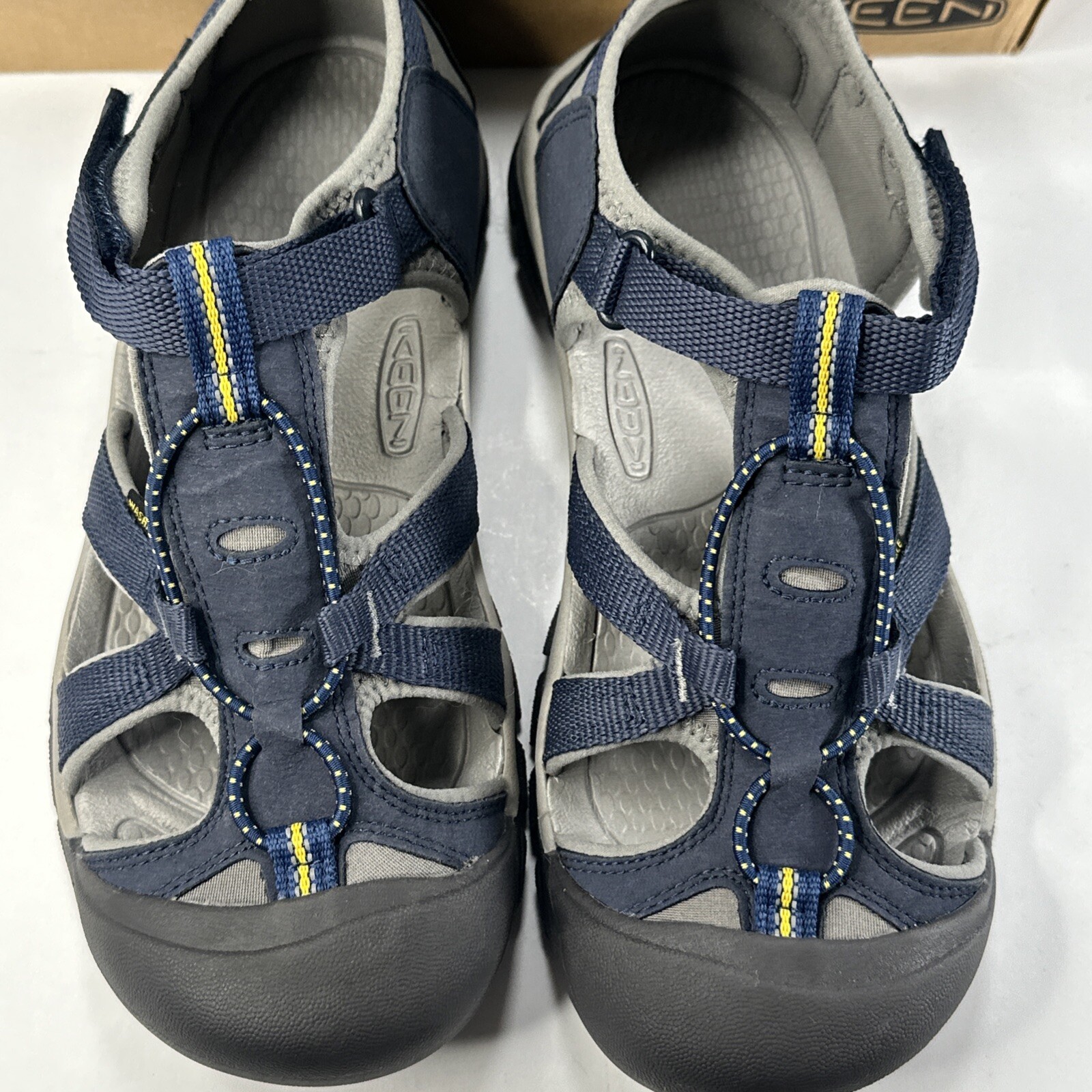 KEEN Sandalo bambino grande Venezia Sandalo sportivo sportivo sportivo blu TAGLIA 6 LEGGI