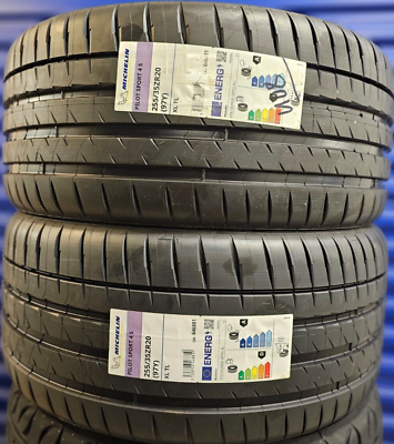 2X NEW MICHELIN PILOT SPORT 4S 255/35/20 XL 97Y UHP 255 35 2X NEW MICHELIN PILOT SPORT 4S 255/35/20 XL 97Y UHP 255 35