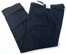 NEW MENS BLAUER 6 POCKET RAYON BLEND PANTS 8950 DARK NAVY 36x37 UNHEMMED