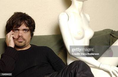 Peter Dinklage Self Assignment December 19 2003 Los Angeles Old Photo 10