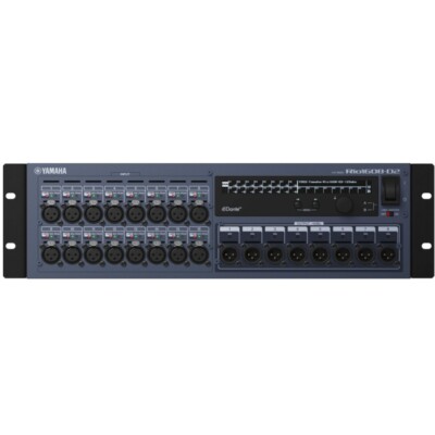 YAMAHA RIO1608-D2 Rackmount 16 Channel Digital Network Remote with