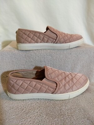 Steve Madden WMNS Ecentrcq Pink Plaid Slip On Shoes, Size: 9 M #JC33-3 |  eBay