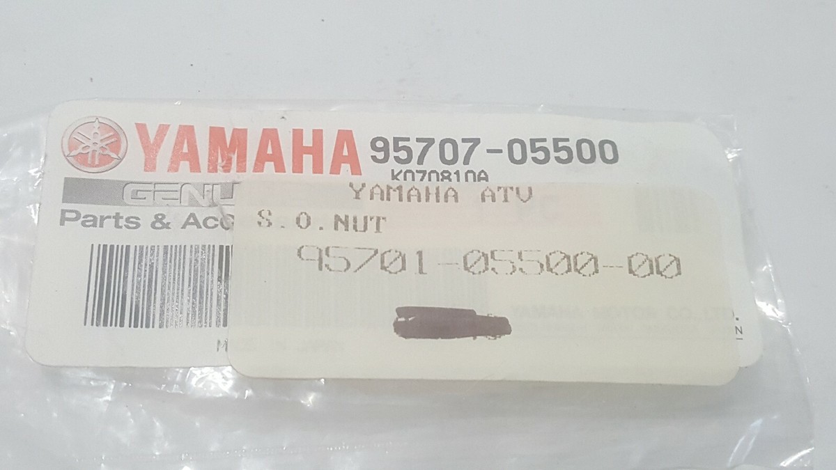 Yamaha Flange Nut NOS 95707-05500 Qty. 2 ( misc.4348) | eBay