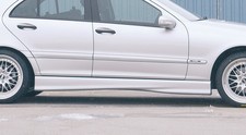 Rieger Seitenschweller links für Mercedes C-Klasse (W203) Lim. | Lackierung erfo Rieger Seitenschweller links für Mercedes C-Klasse (W203) Lim. | Lackierung erfo