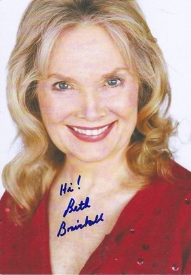 Beth BRICKELL - US-amerikan. Filmschauspielerin, Original-Autogramm!