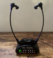 TV Ears Digital Wireless System - Base And Headset With New Battery