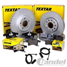 TEXTAR BREMSSCHEIBEN + BEL�GE VORNE + HINTEN passend f�r BMW 3er G20 G21