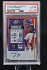 2020 Panini Contenders Optic Rookie Ticket Auto Justin Jefferson Red /199 PSA 10