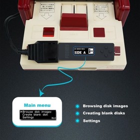 FDSKey Drive Emulator For Nintendo Famicom Disk System SD Card OLED Screen