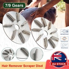 Pig Hair Removal Tool Lightweight Hair Removing Disc for Deli Roosters Farm