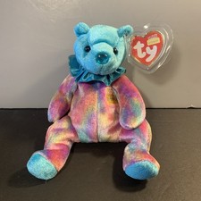 TY Beanie Baby -DECEMBER the Birthday Bear - Stuffed Animal Toy T2