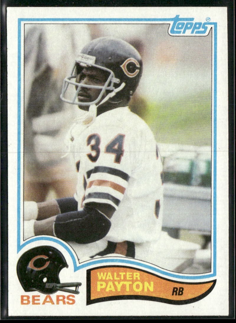 1982 Topps Walter Payton Bears #302