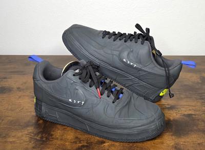 Nike Air Force One Experimental Black/Anthracite CV1754-001 Low Men's Sz 12 US