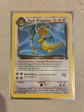 Pokémon Dark Dragonite TCG Card 22/82 Non-Holo, Lightly Played
