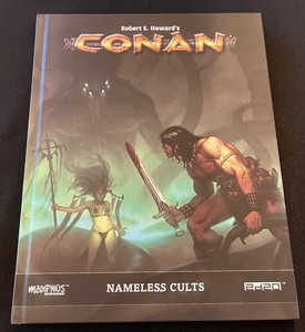 🗡️ CONAN NAMELESS CULTS Conan RPG - VG+/EX (Modiphius 2d20)