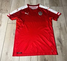 Austria 2016/2017 Home Shirt Puma Size M