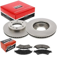 MAPCO 2 BREMSSCHEIBEN Ø302mm + BELÄGE VORNE passend für FORD RANGER MAZDA BT-50