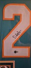 DE’VON ACHANE Signed Autographed Framed Jersey Beckett Cert. — photo 3