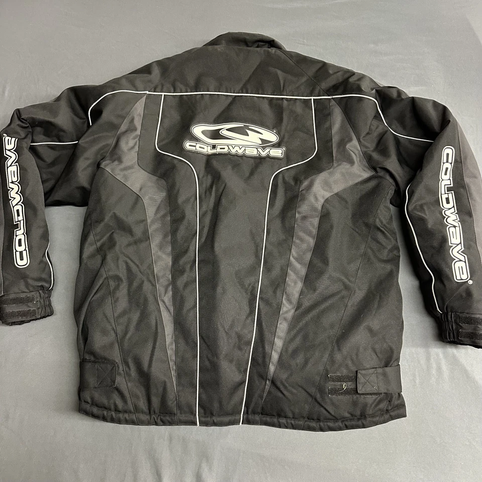 Chaqueta de moto de nieve Coldwave PolarCap para hombre XL negra abrigo aislante cálido invierno Foto 2 de 4